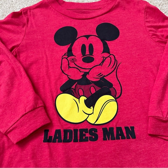 5/$25 Disney Mickey Mouse Ladies Man Tee - Picture 3 of 4